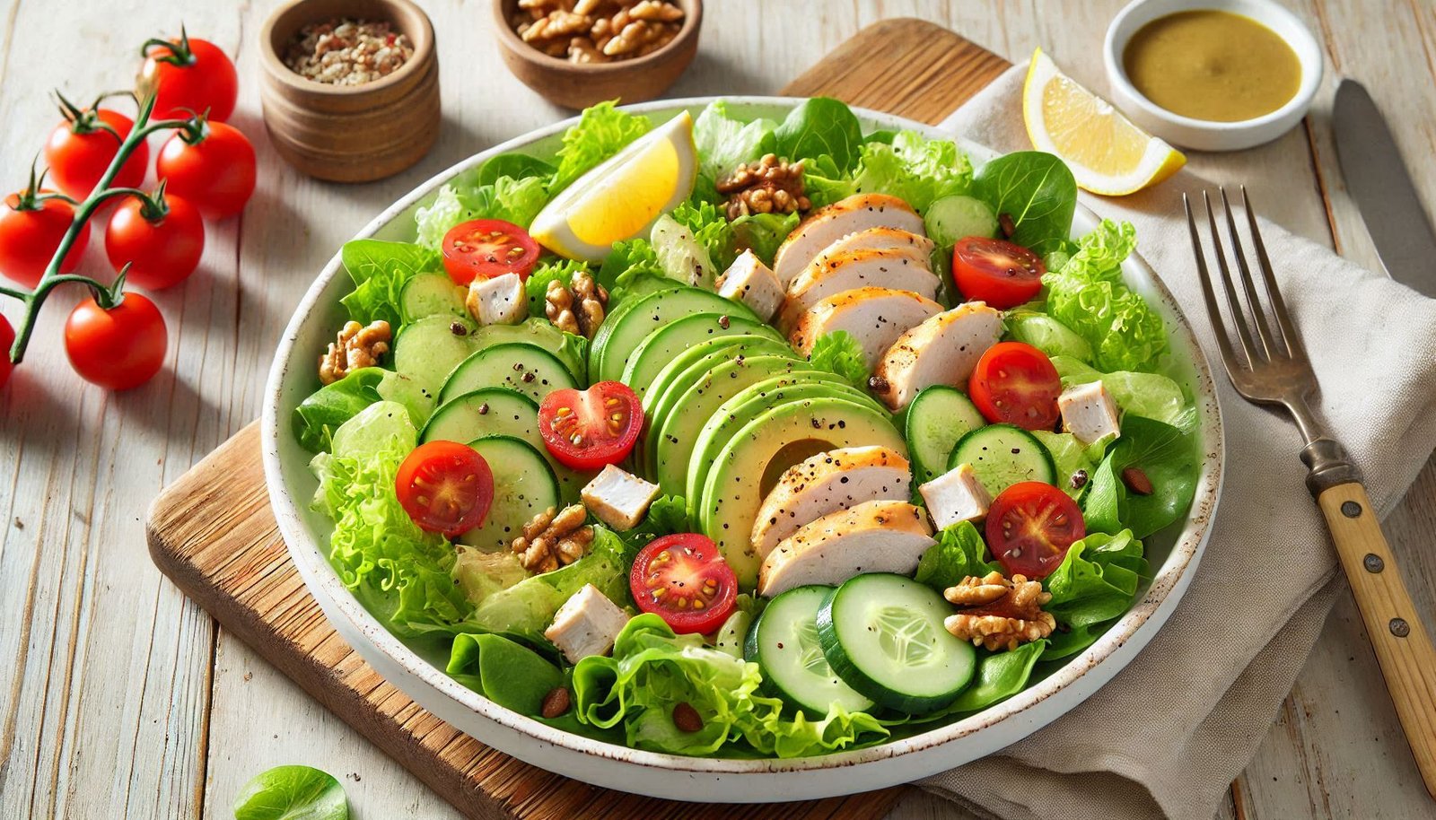 Ensalada de Pollo y Aguacate