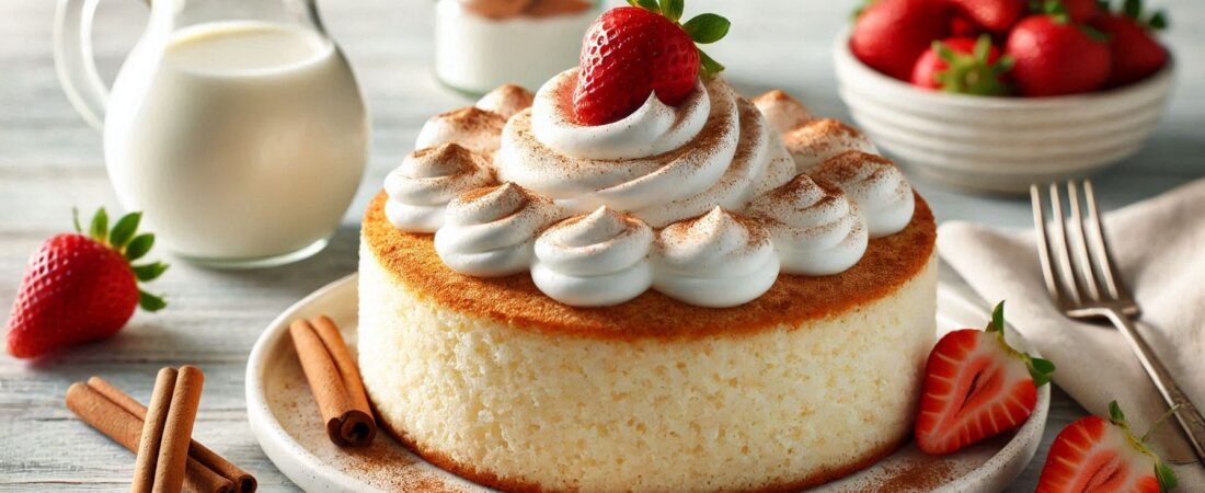 Tarta 3 Leches Sin Azúcar